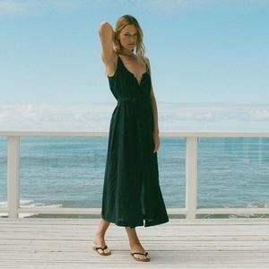 NWT Doen Nevita Dress in Navy